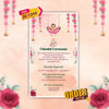 Chhathi Ceremony Invitation Video | Pink Theme | AI-1244