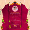 Ear Piercing Ceremony Invitation Video | Red Theme | AI-1098