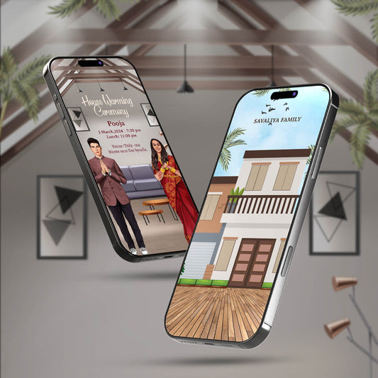 House Warming Ceremony | Modern theme | AI-1140