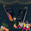 Lohri Celebration Invitation Video | Black Theme | AI-1195