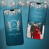 Engagement & Ring Ceremony Video Invitation | Teal-Themed |AI-1391