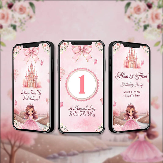 Birthday Invitation Video | Sweet Style | AI-1444