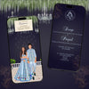 Engagement & Ring Ceremony Video Invitation | Floral | AI-1367