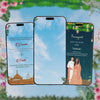 Sikh Wedding Invitation Video | Pink Floral Delight Theme | AI-1294