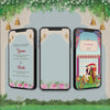 Sikh Wedding Invitation Video | Golden Blossom Theme | AI-1291