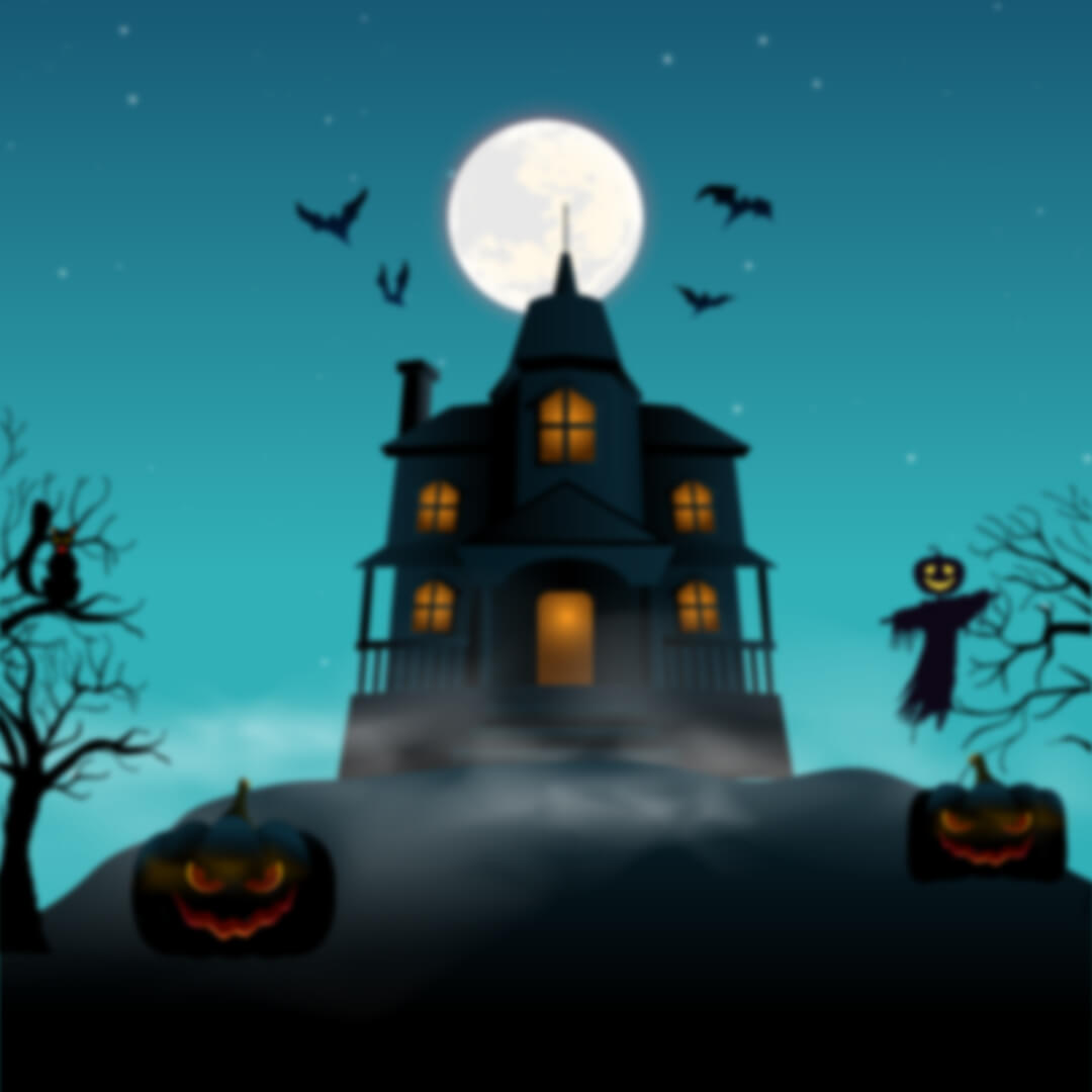 Halloween Party Invitation Video | Creepy Theme | AI-1292