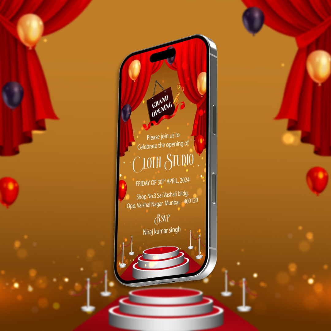 Grand Opening Invitation