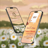 Save The Date Invitation Video & Days to Go Invites | Digital Wedding Video Invitation | AI-1586