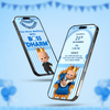Baby Boss Theme Birthday Invitation Video | AI-1581