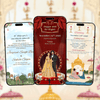 Sikh Wedding Invitation Video | Punjabi Wedding Video Invitation | AI-1593