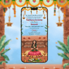 Half Saree Ceremony Invitation Video | Half Saree Video Invitation | AI-1575