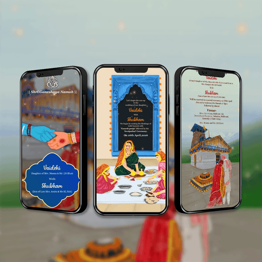 Uttarakhandi Wedding Invitation Video | AI-1559