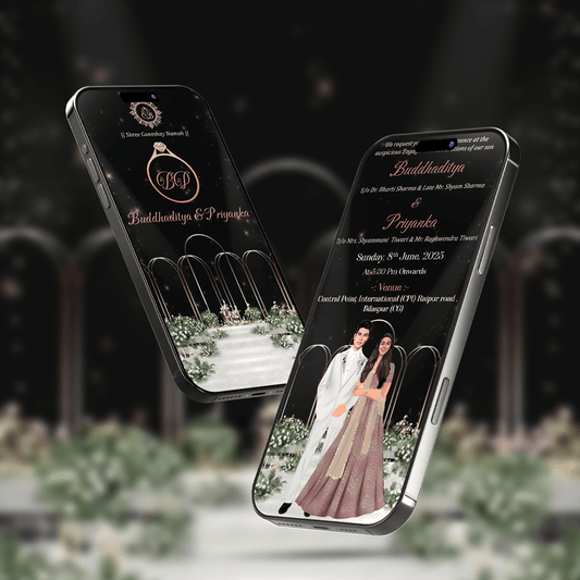 Engagement Invitation Video | Ring Ceremony Video Invitation | AI-1546