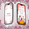 Half Saree Ceremony Invitation Video | Themed Options | AI-1076