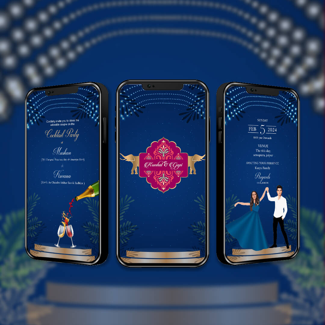 Pool | Cocktail | Dance Party Invitation Video | Custom theme | AI-1146