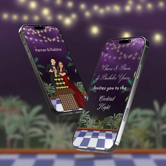 Pool | Cocktail | Dance Party Invitation Video | Stylish | AI-1143