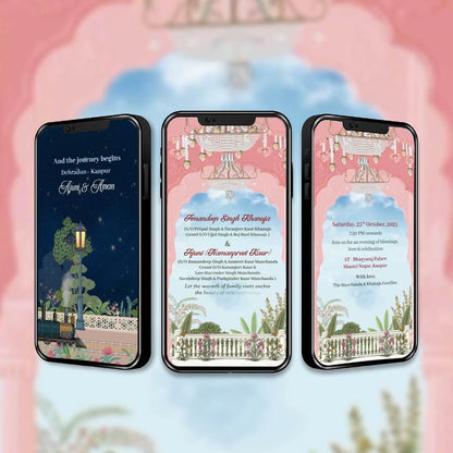 Roka Ceremony Invitation Video | AI-1534