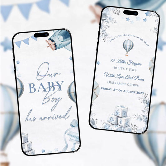 baby shower invitation video