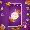 Lohri Celebration Invitation Video | Purple-Themed|  AI-1198