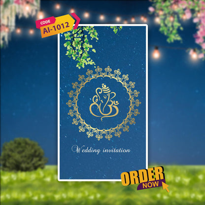 Wedding Video Invitation | Nikah, Shaadi & Reception| AI-1012