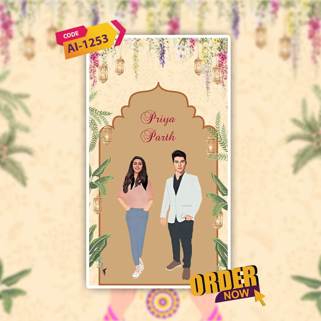 Raksha Bandhan Invitation Video | Traditional  | AI-1253