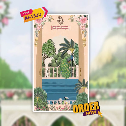 Digital Wedding Invitation Video | AI-1532