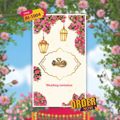 Wedding Video Invitation | Classical Theme | AI-1004