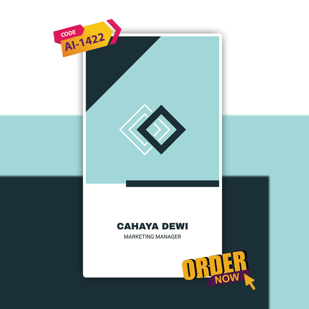 Business Visiting Card Video Template | Stylish Card | AI-1422