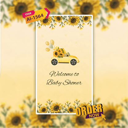 Baby Shower Invitation Video | Digital Video Invitation | AI-1564