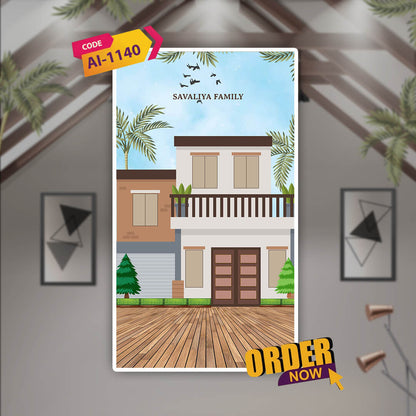 House Warming Ceremony | Modern theme | AI-1140