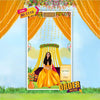 Haldi & Mehendi Ceremony Invitation Video | Decorated Stage | AI-1110