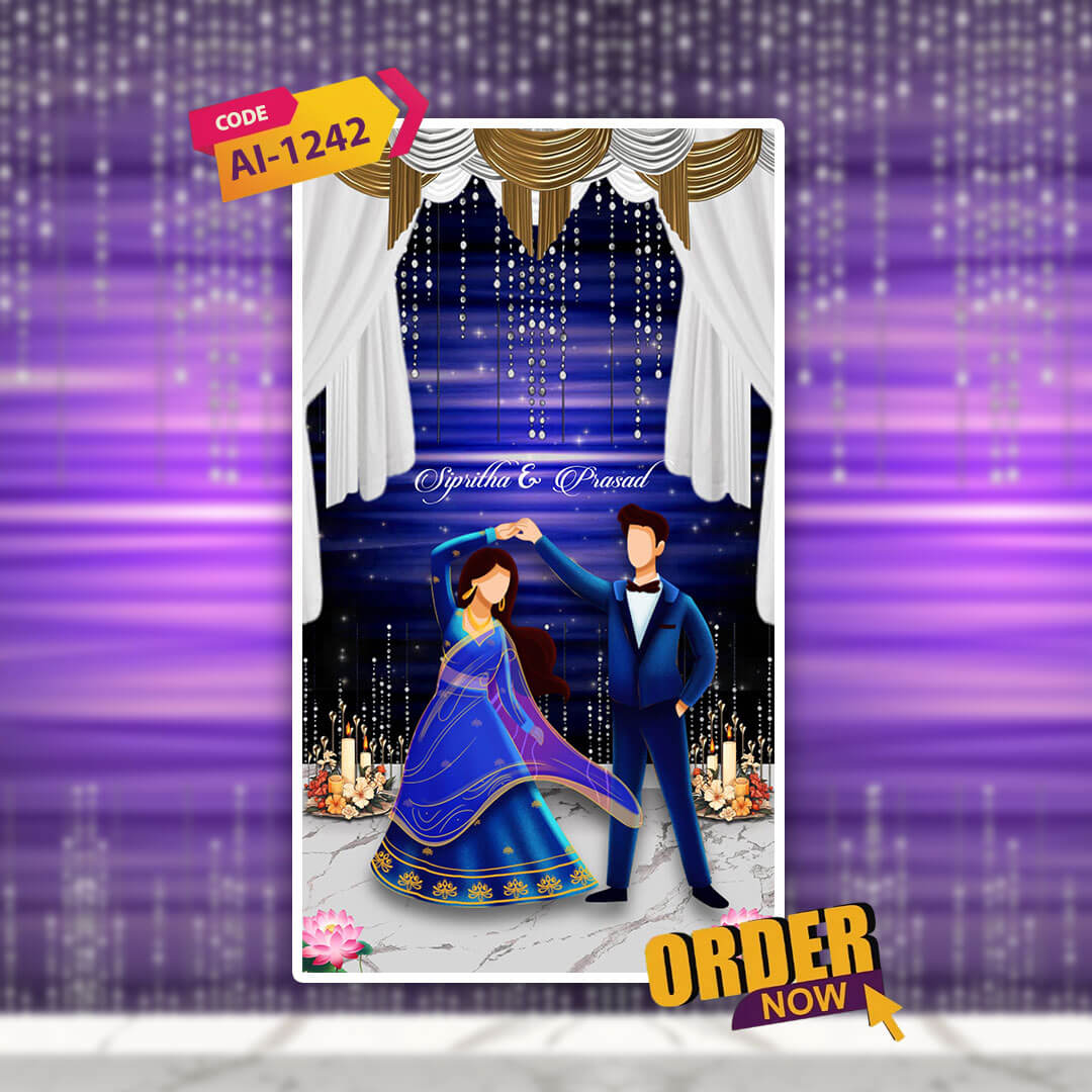 Sangeet Ceremony Invitation Video | AI-1242