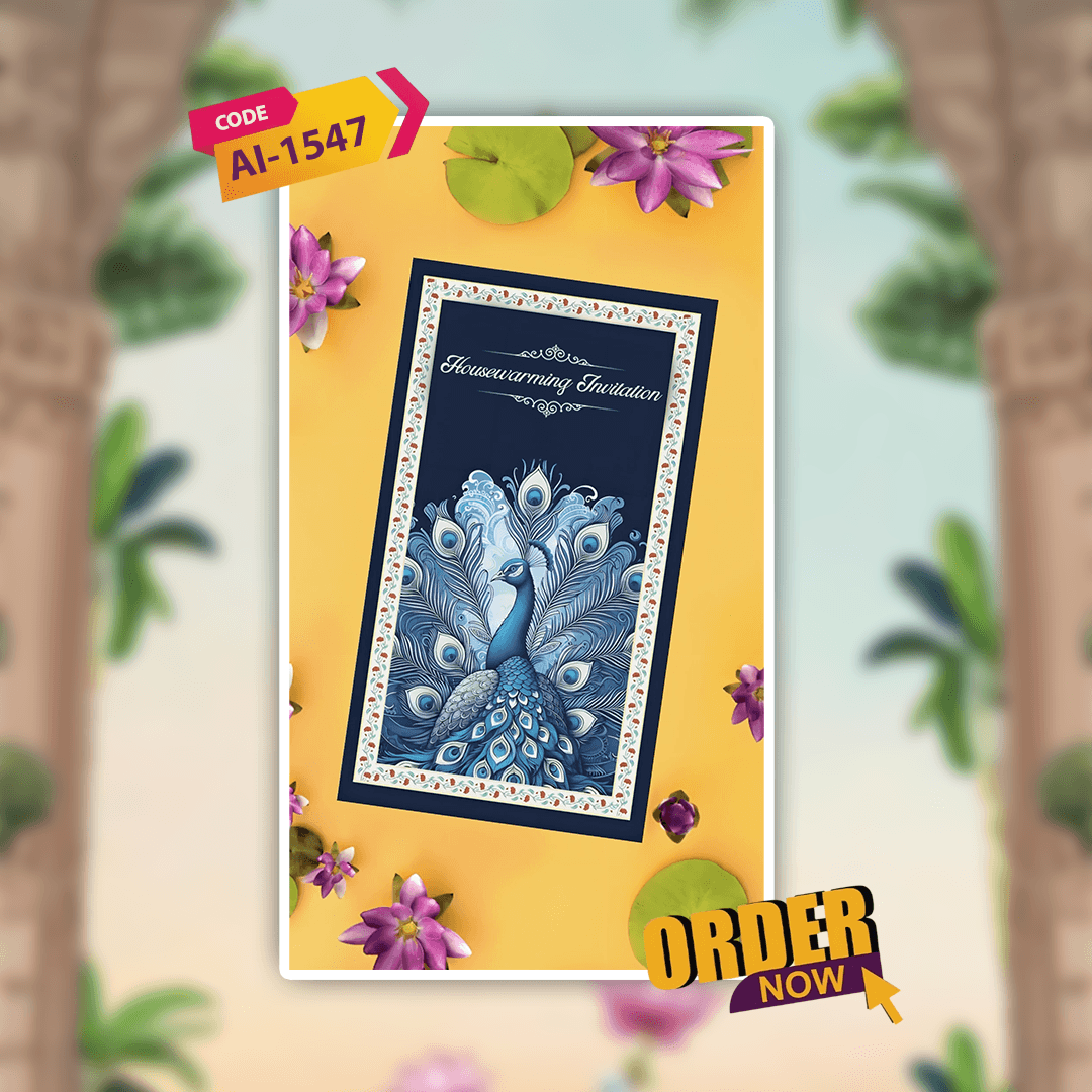 House Warming Ceremony Invitation Video | Digital Video Invitation | AI-1547