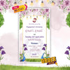 Engagement & Ring Ceremony Video Invitation | Flowers Theme | AI-1121