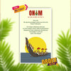 Onam Ashanshakal themed video invitation with Kerala motifs