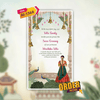 Half Saree Invitation Video | Digital Video Invitation | AI-1568