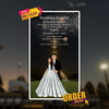 3D Digital Save the Date | Eiffel Tower Paris | AI-1520