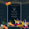 Lohri Celebration Invitation Video | Black Theme |  AI-1195