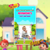 Cocomelon Theme Birthday Invitation Video | AI-1521