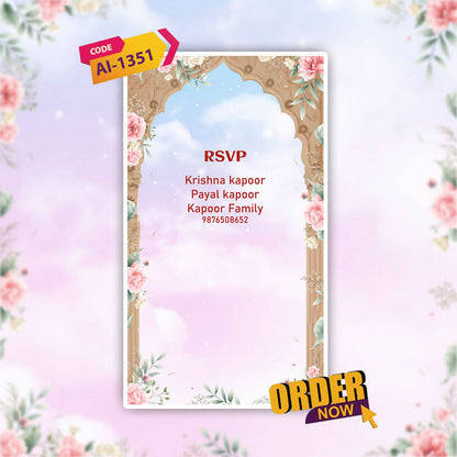 Guruji Satsang Invitation Video | Spiritual invitation |AI-1351