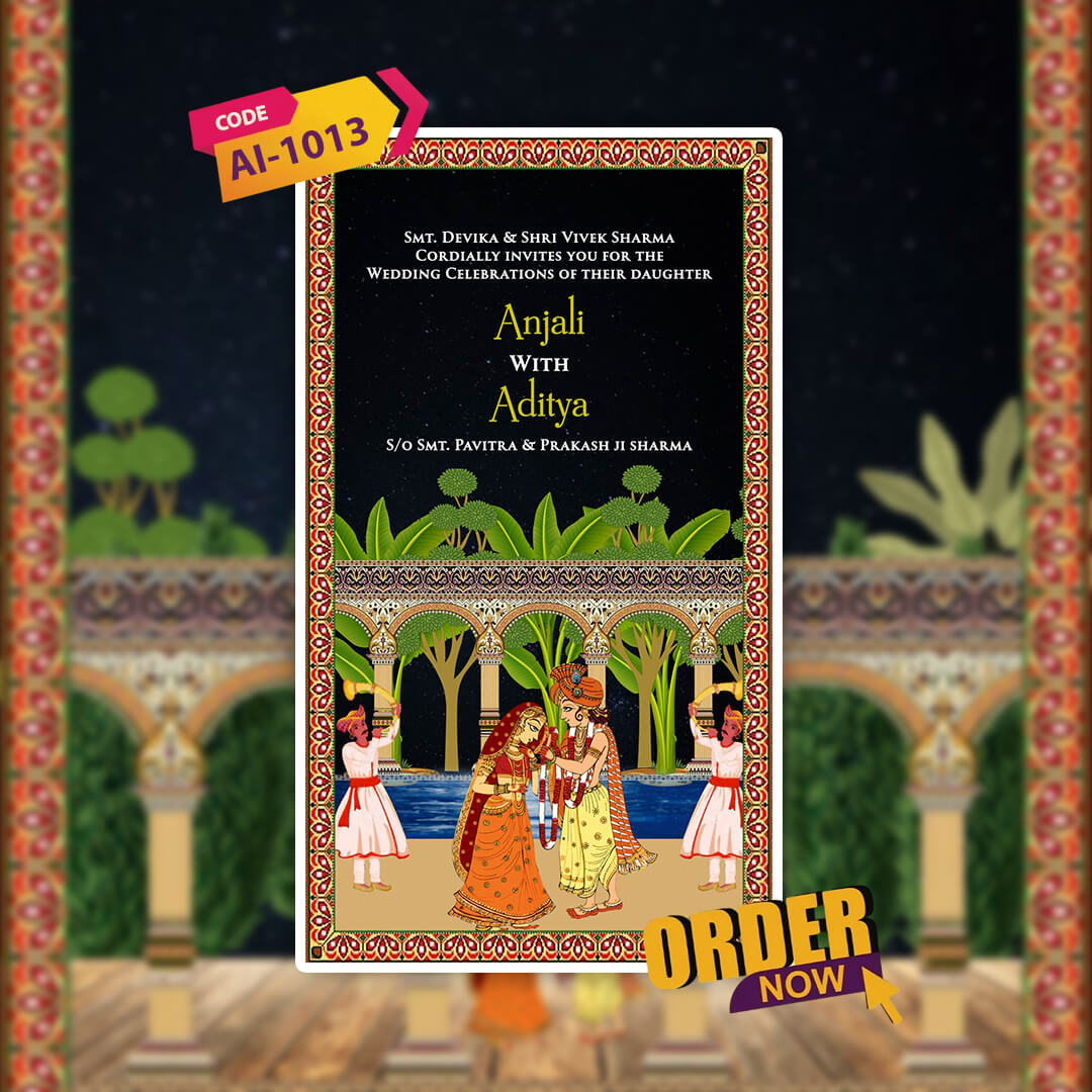 Wedding Video Invitation | animated | AI-1013