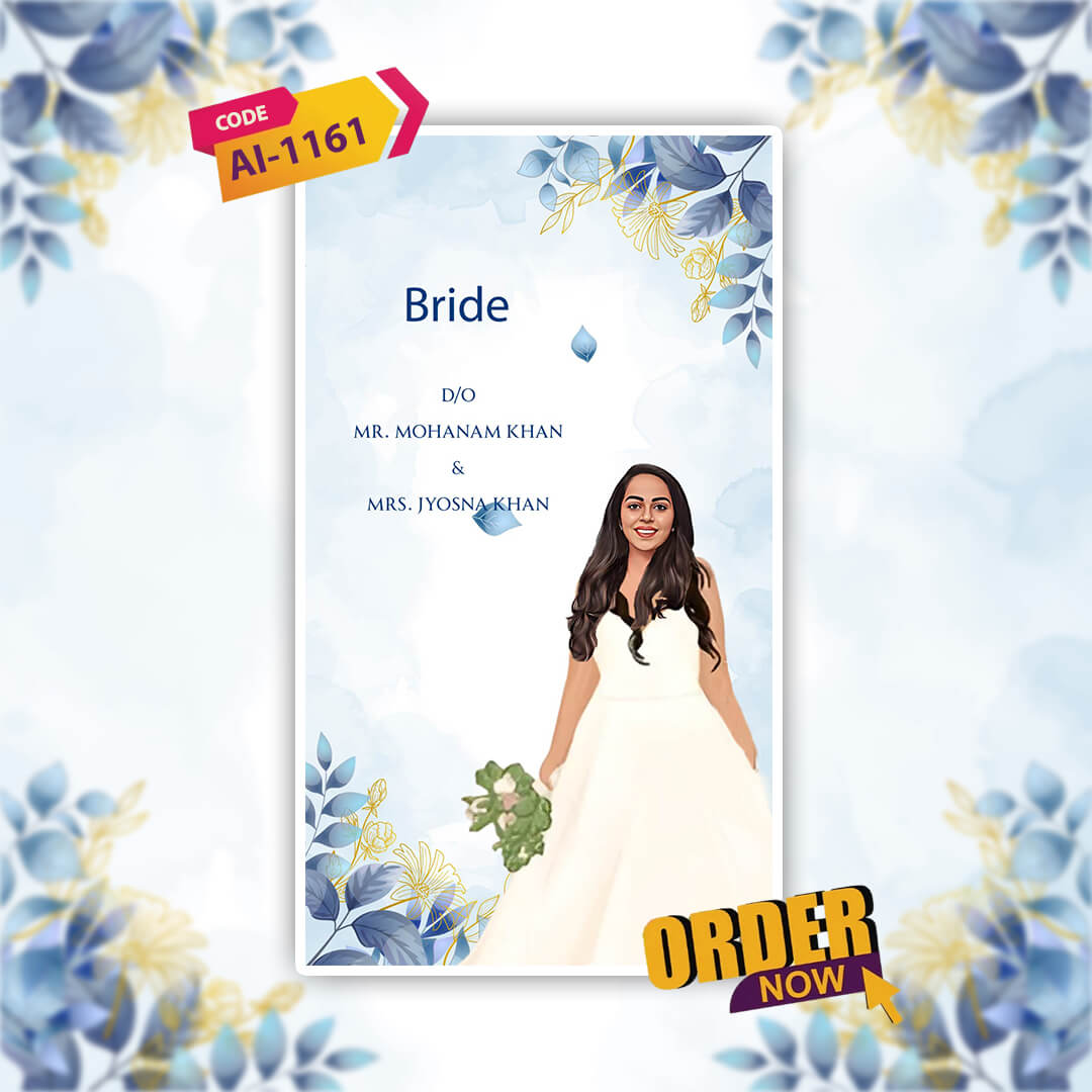 Christian Wedding Invitation Video | Traditional | AI-1161