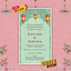 Engagement & Ring Ceremony Video Invitation | Pink | AI-1288