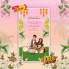 South Indian Wedding Invitation Video | Animated Text | AI-1149