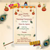 Cradle Ceremony Invitation Video | Adorable & Heartfelt | AI-1460