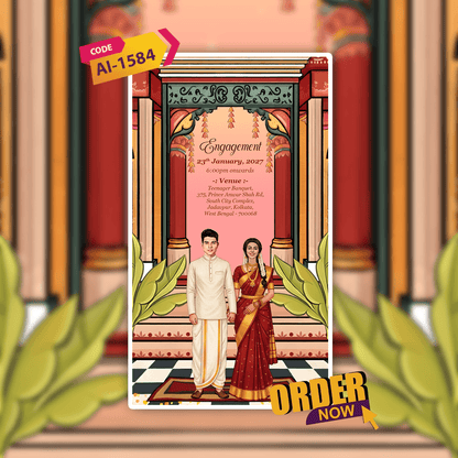Bengali Wedding Invitation Video | Digital Video Invitation | AI-1584
