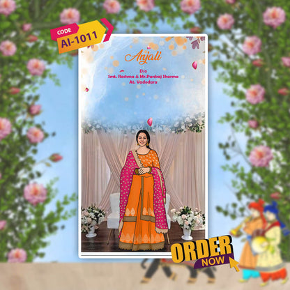 Wedding Video Invitation | Custom Wedding Video| AI-1011
