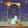 South Indian Wedding Invitation Video | Pink Flowers Theme | AI-1150