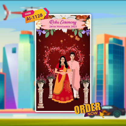 Engagement & Ring Ceremony Video Invitation | Cinematic | AI-1128