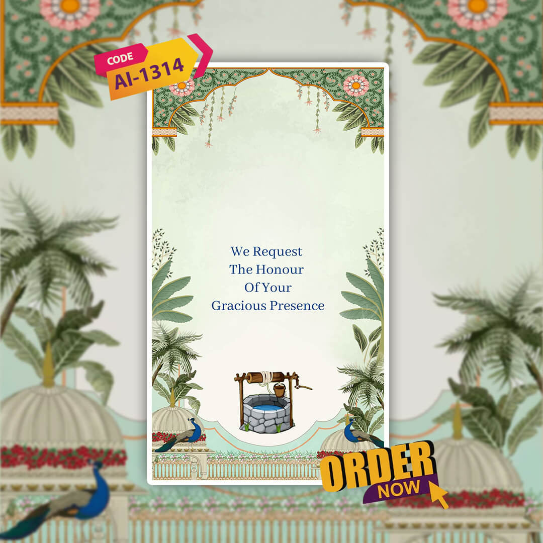 Kua Poojan Invitation Video | Spiritual Invite | AI-1314